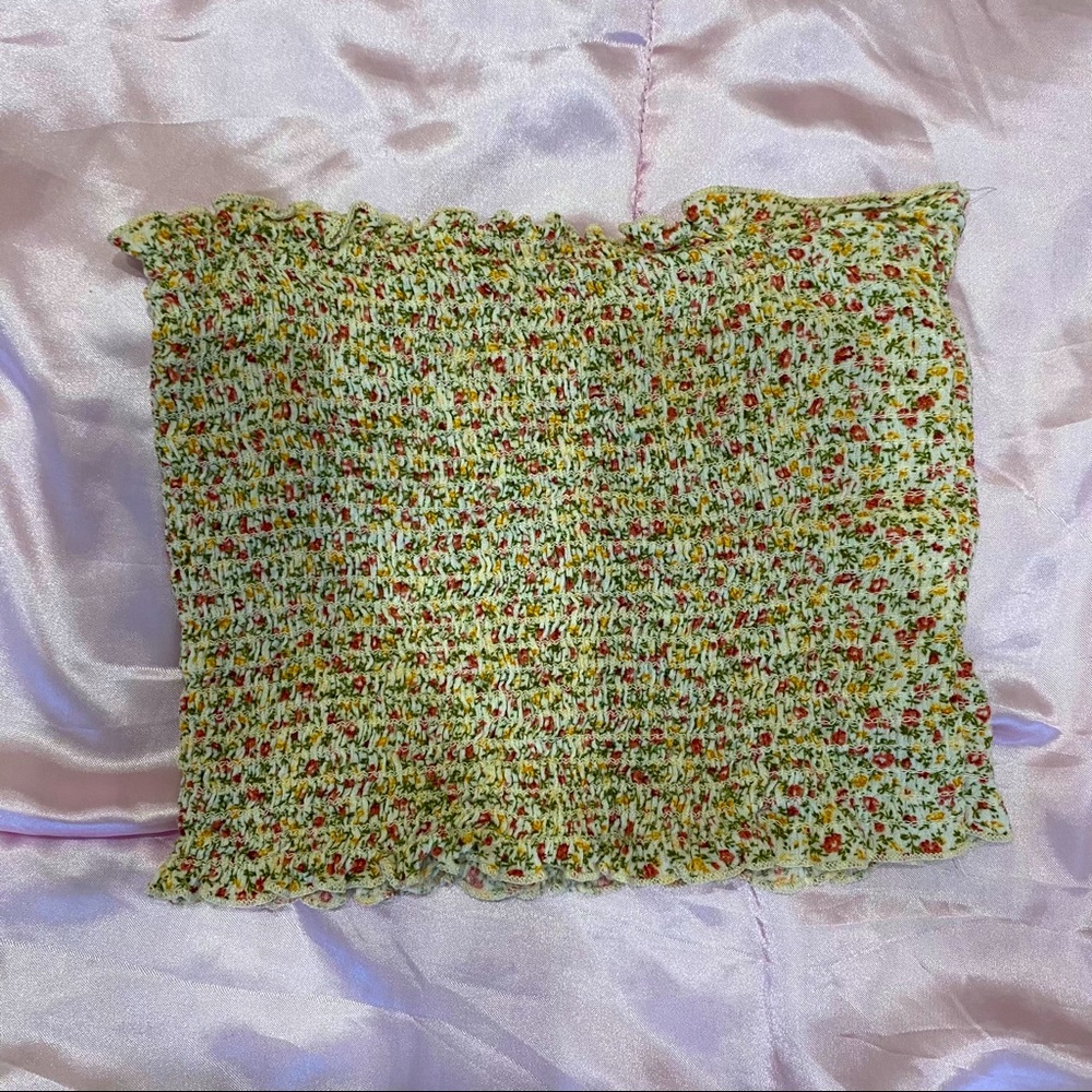 Floral Tube Top